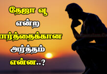 Deja Vu Meaning in Tamil