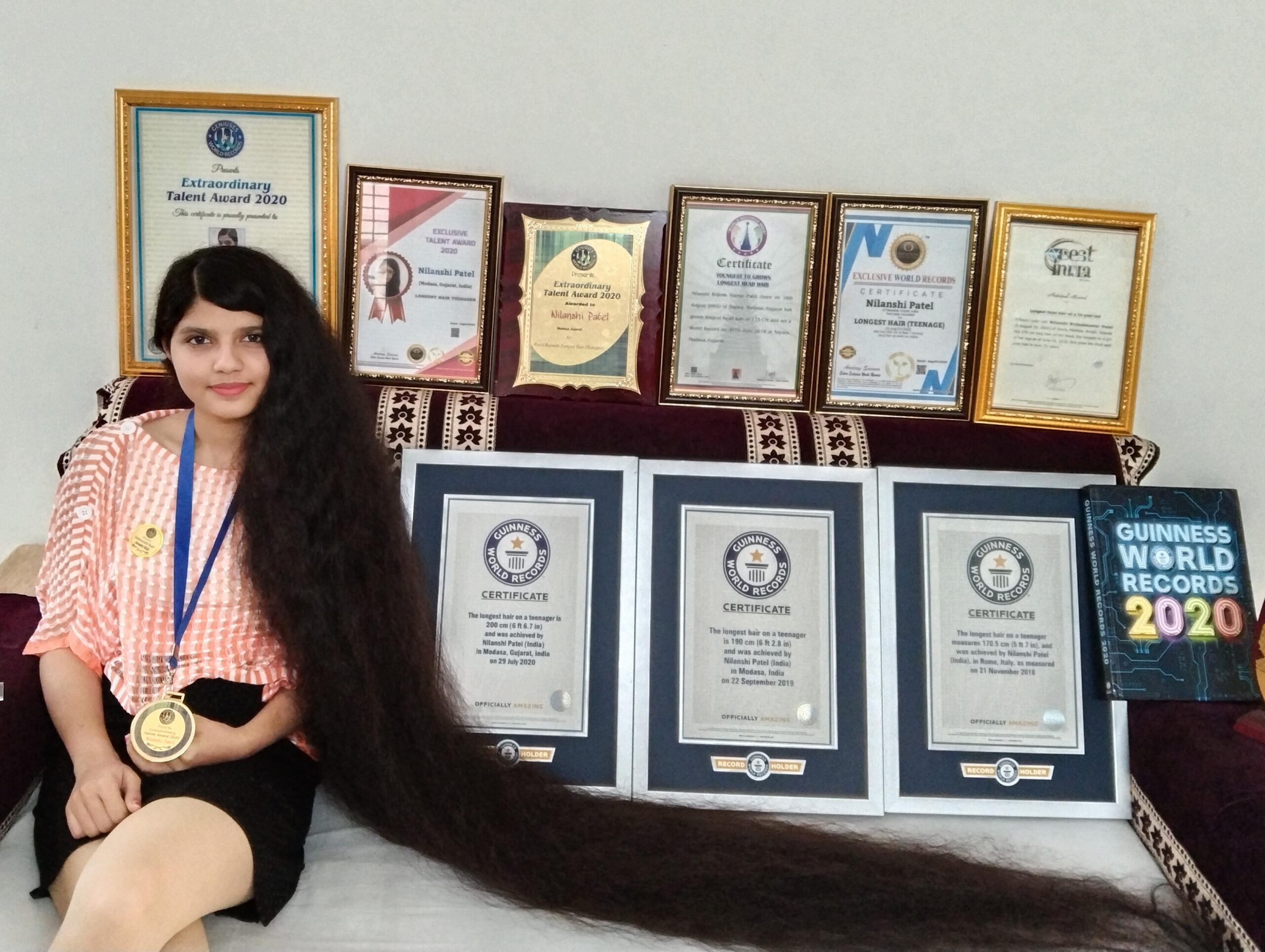 Nilanshi Patel Guinness World Record
