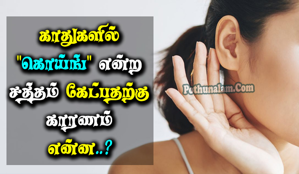What causes ringing in the ears reason in tamil