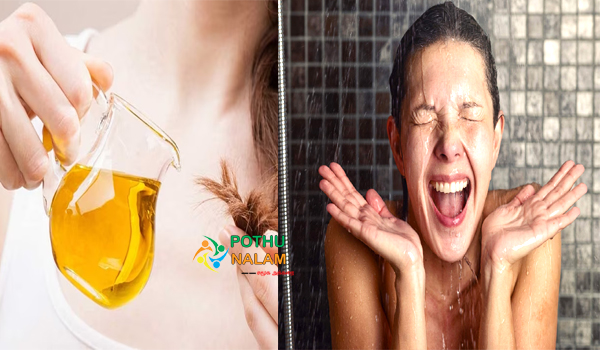 Women For Oil Bath Benefits in Tamil