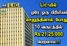 lic dhan varsha plan details 2023 in tamil