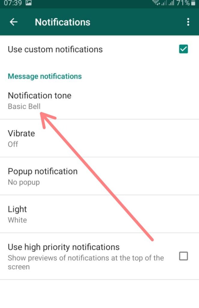 whatsapp custom notification sound in tamil