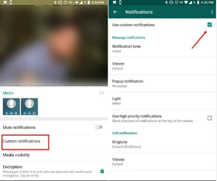 whatsapp custom notification sound in tamil
