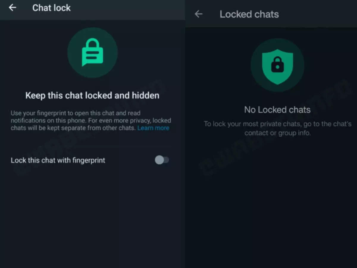 whatsapp chat lock feature update in tamil