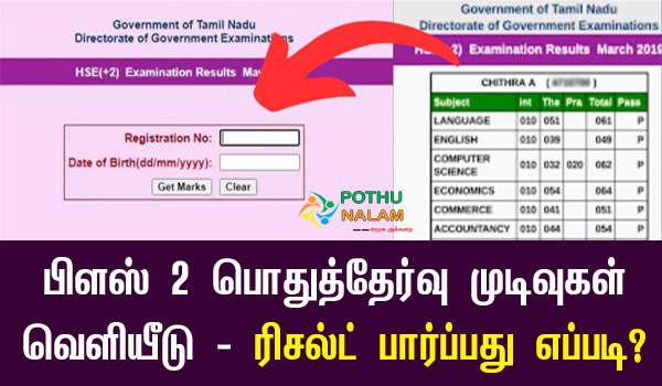 How to Check Class 12 Result in Tamil