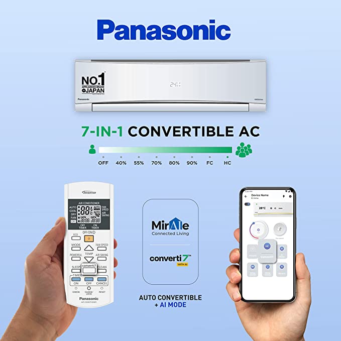 Panasonic 1.5 Ton 4 Star Inverter AC Information in Tamil