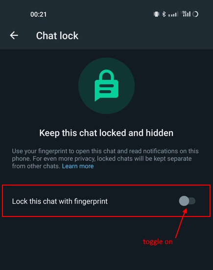  chat lock feature in whatsapp in tamil