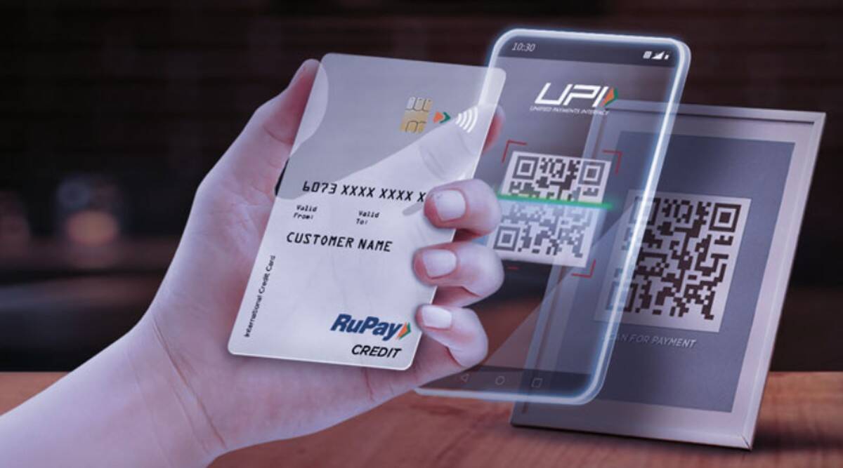google pay rupay credit card details