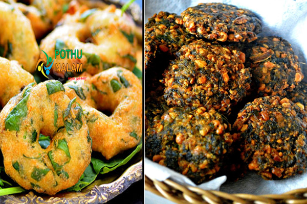 murungai keerai vadai recipe in tamil