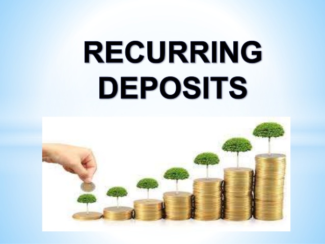 recurring deposit details 
