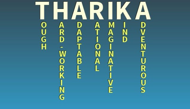  tharika name meaning 