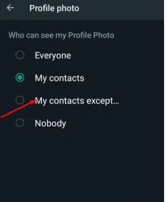 whatsapp profile picture settings in tamil 