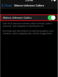 how do you silence unknown callers in tamil