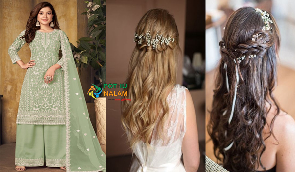 Andal Kondai Hairstyles For The Traditional Tamil Iyengar Brides | Indian  bridal hairstyles, Bridal makeup looks, Indian bride makeup