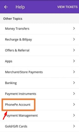 phonepe account delete permanently in tamil