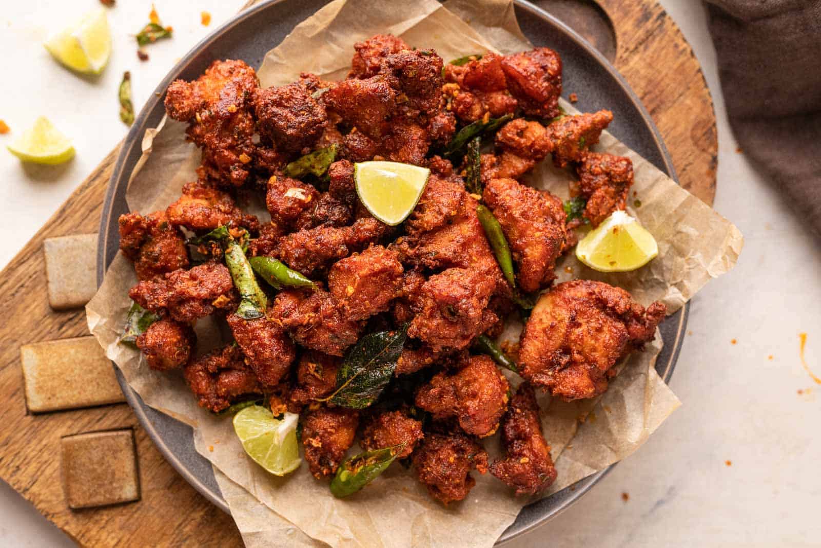 500 g Chicken 65 Recipe Ingredients in Tamil