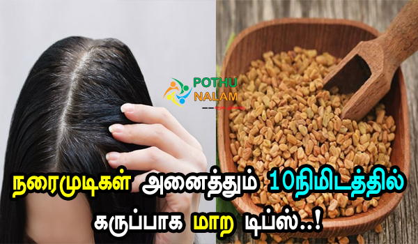 Home Remedy for Grey Hair to Black in Tamil