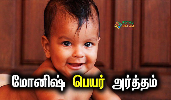 monish name meaning in tamil