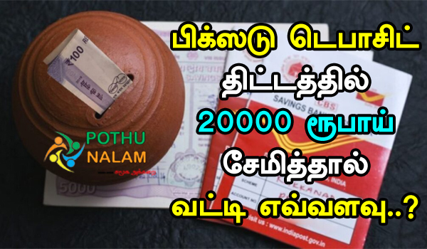 Post Office Fd Interest Rate for 1 Year in Tamil