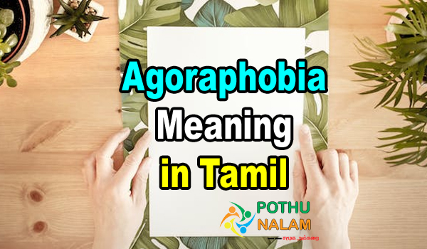 Agoraphobia Meaning in Tamil