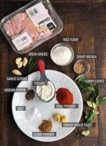 Chicken 65 Recipe Ingredients in Tamil