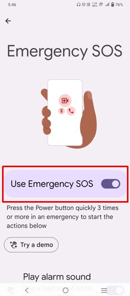 Emergency SOS Tips in Tamil