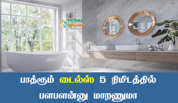 bathroom tiles cleaning liquid homemade in tamil