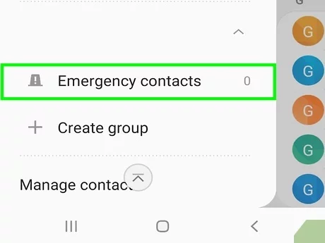 How to add emergency contact in tamil