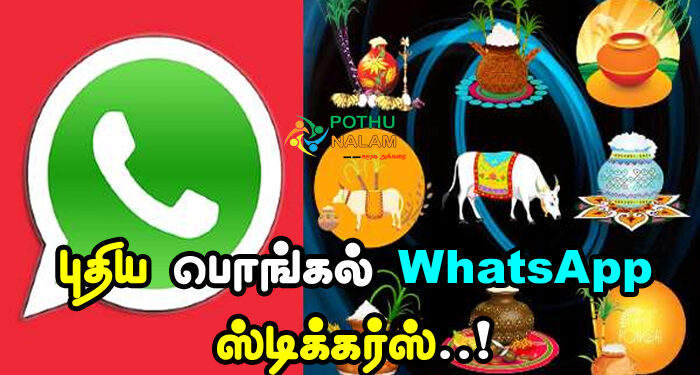 Pongal Wishes in Tamil Stickers for Whatsapp
