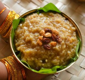 pongal festival food menu in tamil