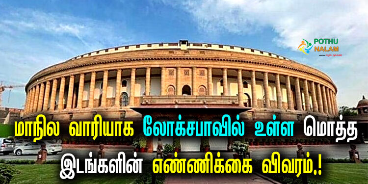 What is the Total Number of Seats in LokSabha in Tamil