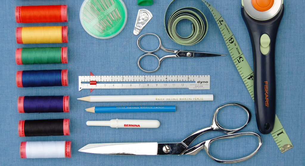 basic sewing tools with names in tamil