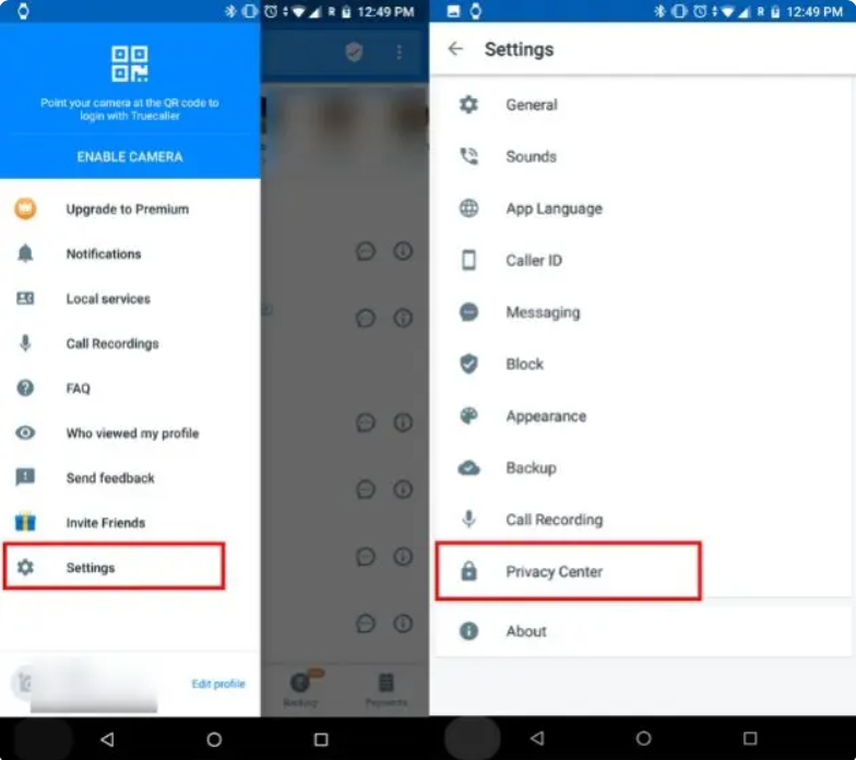  how to delete truecaller account in tamil