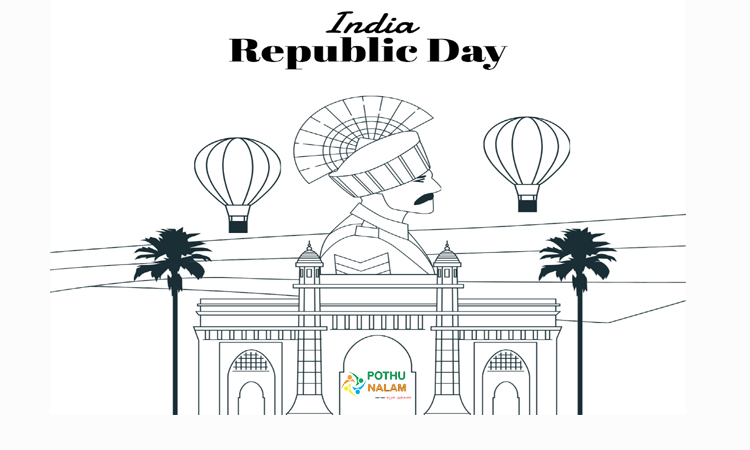 Happy Republic Day of India Stock Illustration - Illustration of shrubs,  superb: 170451817
