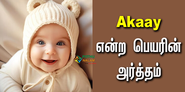 Akaay Name Meaning in Tamil