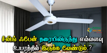 How High Should a Ceiling Fan be From The Floor