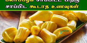 What Should Not be Eaten After Eating Jackfruit in Tamil